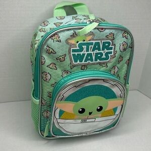 Disney Star Wars Grogu Baby Yoda 11 inch Backpack, Bag NEW